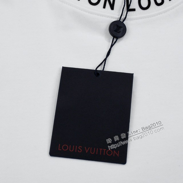 Louisvuitton路易威登Lv專門店2023SS新款刺繡印花T恤 男女同款 tzy2716